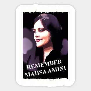 Never Forget Mahsa Amini Sticker